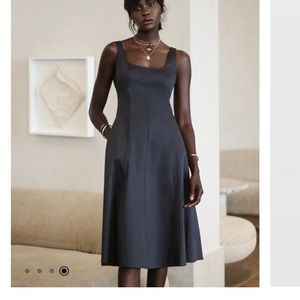 Club Monaco wide panel A line dress